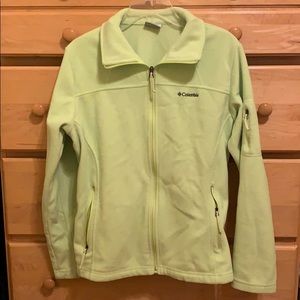 Lime Green Columbia Fleece